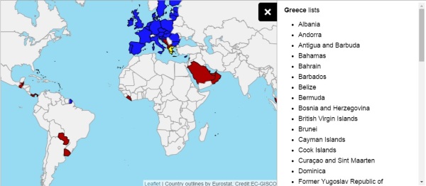 Greece EU Blacklist