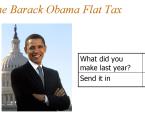 Lucky French Taxpayers Get an Obama-Style Flat Tax