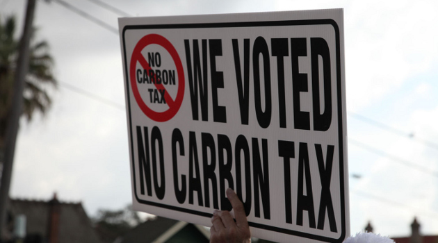 The Unpalatable Consequences of a Nationwide Carbon Tax