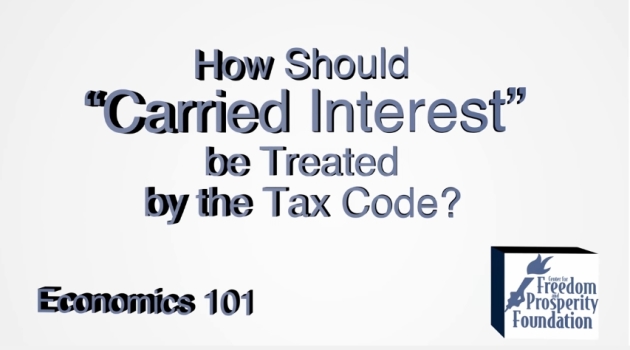 New “Economics 101” Video from CF&P Tackles  the Tax Treatment of Carried Interest