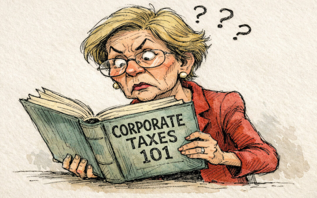 Debunking Elizabeth Warren’s Corporate Tax Demagoguery