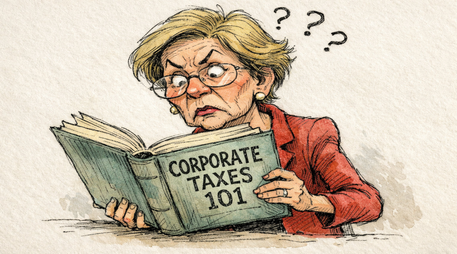 Debunking Elizabeth Warren’s Corporate Tax Demagoguery